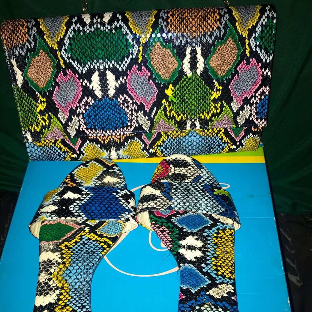 Sandal And Purse Set